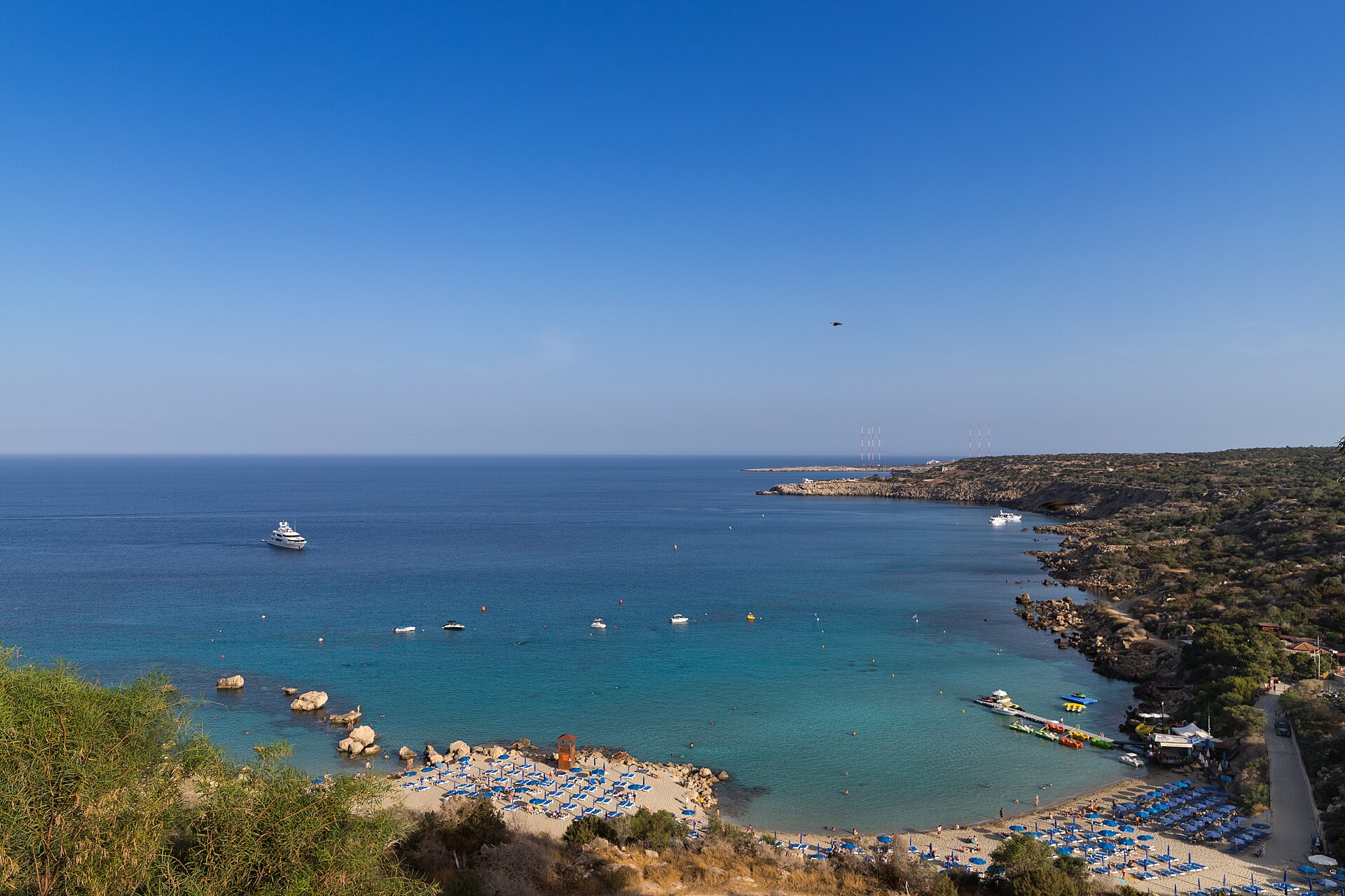 Konnos Bay mellan Ayia Napa och Protaras